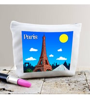 Paris Tasarımlı  Bez El Çantası