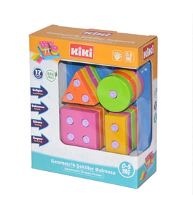 Kiki Geometrik Şekiller Bulmaca Ae-1410