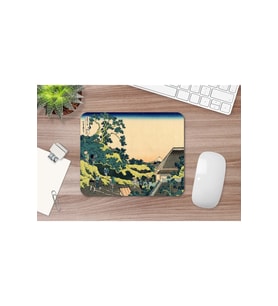 Hokusai The Fuji Seen From The Mishima 17 X 21 Cm Mouse Pad