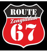 67 Zonguldak Sticker 10x10 cmRenkli Sticker