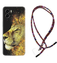 Vivo Y15S Y32 Y33S Y51 Y53S Kılıf Boyun Asklı Rasta Silikon Leon 1323