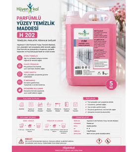 Hijyenkal Parfümlü Yüzey Temizlik Maddesi H 202 5 kg