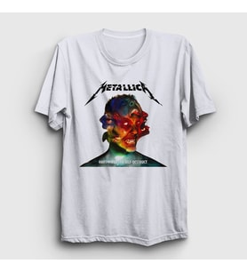 Presmono Unisex Beyaz Hardwired Metallica T-Shirt 292373tt (Beyaz)