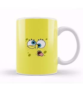 Sünger Bob Sponge Bob 011 Kupa Bardak Porselen