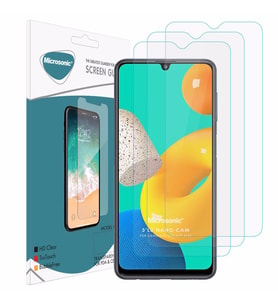 Microsonic Samsung Galaxy M32 4G Screen Protector Nano Glass Cam Ekran Koruyucu (3'lü Paket)