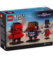 LEGO 40668 BrickHeadz Captain America and Red Hulk