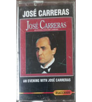 (Plak Değildir KASET tir) Jose Carreras An Evening With Kaset