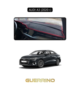 AUDİ A3 (2020+)TORPİDO KORUMA HALISI SİYAH KENAR