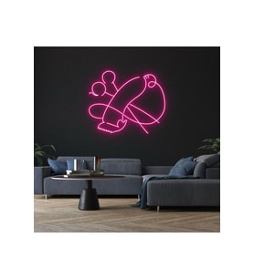 Barber Shop Neon Tabela
