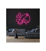 Barber Shop Neon Tabela