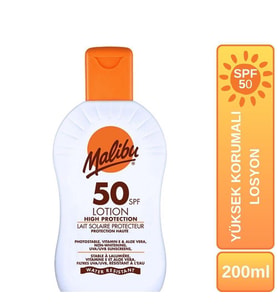 Malibu Güneş Yüksek Korumalı Losyon SPF50 200ml