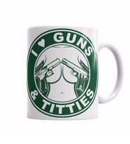 I love guns    Kupa Bardak Porselen