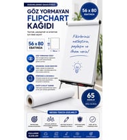 Premium Çocuklar İçin Göz Yormayan Kullan At Kağıt 56x80 cm 25’li Çizim, Boyama ve Yaratıcı Etkinlikler İçin