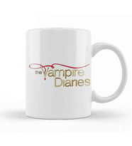 Vampire Diaries 05 Kupa Bardak Porselen