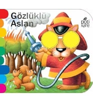 Delikli Kitaplar Serisi - Gözlüklü Aslan