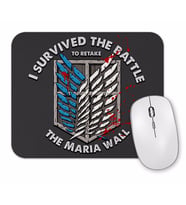Attack On Titan Maria Wall Mouse Pad