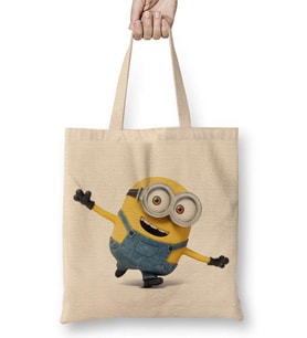 Minion Minions 04 Bez Çanta Uzun Saplı