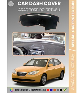 HYUNDAİ ELANTRA (2007-2011) Torpido Örtüsü Ön Göğüs Halı Araca Özel Çatlamayı Önler Kaymaz