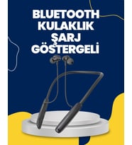 Uzun Süreli Kullanım Boyun Askılı Kablosuz Kulaklık – Hızlı Şarj, Ergonomik Tasarım (Çok Renkli)