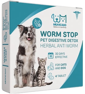 Worm Stop Kedi Köpek İç Organizma Tableti