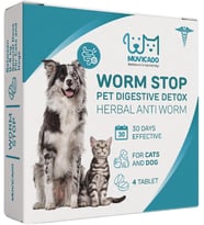 Worm Stop Kedi Köpek İç Organizma Tableti