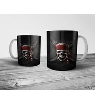 Pixxa Karayip Korsanları - Pirates of the Caribbean Kupa Bardak Model 3