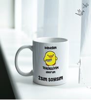 Kişiye Özel İsim ve Fotoğraflı Kupa Bardak No:X008