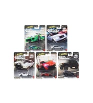 Hot Wheels Premium Fast & Furious 25. Yıl Seti 2026 Diecast 5’Li Koleksiyon Araba