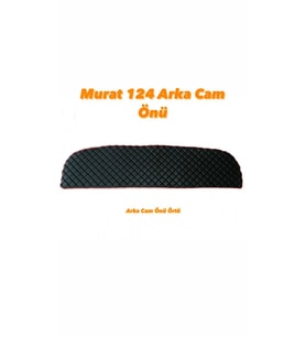 VİP DERİ KAPİTONE DESEN MURAT 124 ARKA CAM ÖNÜ ÖRTÜSÜ