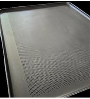 Teflon Delikli Tava - 80x100CM (Siyah)