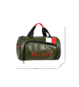 GALB Leather Bordo Silindir Spor Canta Telefon ve Cuzdan Gozlu 28L SC-11-0005 1.KALITE Full Astar