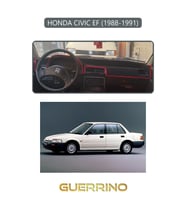 HONDA CIVIC EF 1988-1991TORPİDO KORUMA HALISI GRİ KENAR