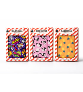 Carnaval Jungle Pop Erkek Boxer 3’lü Set