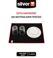 1 Adet 40x50 cm Ultra Emici Kalın Bulaşık Altlığı Kurulama Matı Büyük Boy Koku Yapmaz