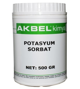 AKBEL POTASYUM SORBAT (GIDA TİPİ) 500 GR
