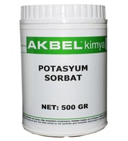 AKBEL POTASYUM SORBAT (GIDA TİPİ) 500 GR
