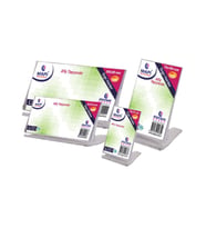 Mapi L Tipi Afiş Taşıyıcı Ayarlı Alt Taban 52 x 74 mm Dikey
