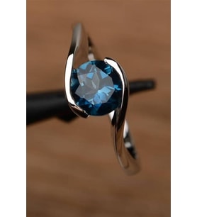 MÜRŞANYİ BLUE LONDON TOPAZ Ak 1093