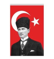 BUKET 70X105 ATATÜRKLÜ BAYRAK BKT-141