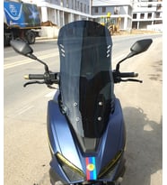 MOTOCAM RKS Vieste 249 Ön Cam 2022-2026 Model 65cm Siyah Renkli 4mm ORTA BOYLU