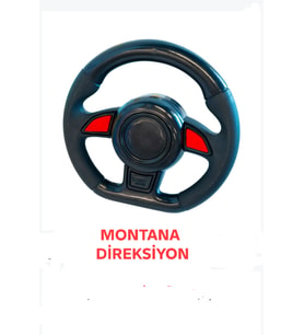 Akülü 12 Volt Montana  Jeep Modeli için Direksiyon Kablolu