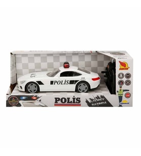20357 Uzaktan Kumandalı Suncon Işıklı Polis Arabası 21 Cm