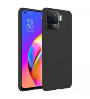 Oppo A94 İnce Mat Silikon Kılıf Siyah