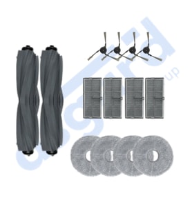 Dreame X40 MASTER-X40 ULTRA-L40 ULTRA UYUMLU 2 Ana Fırça 4 Yan Fırça 4 Filtre 4 Mop