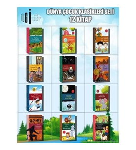 Dünya Çocuk Klasikleri Seti 12 Kitap