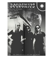 Fan Yapımı Boygenius Grup Afişi Tablo Ahşap Poster Dekoratif