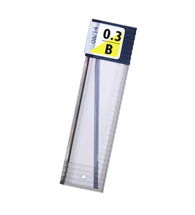 0.3 Kalem Ucu H 60 mm 1 Paket 0,3 Min Kalem Uç Teknik Kalem Yedeği Mono Tombow H 60 mm 1 Paket (Siyah)