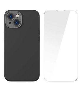 Baseus Liquid Silica Gel iPhone 14 Plus 6.7 Magsafe Silikon Kılıf + Tempered Ekran - SSSSSS2962-3