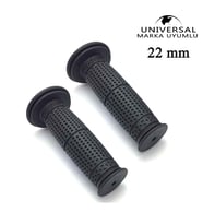 Chopper Cafe Racer Universal 22 mm Slikon Elcik Seti Siyah