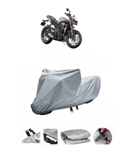 Triumph Street Triple S  Gri Motosiklet Brandası ARKA ÇANTA UYUMLU DEĞİLDİR